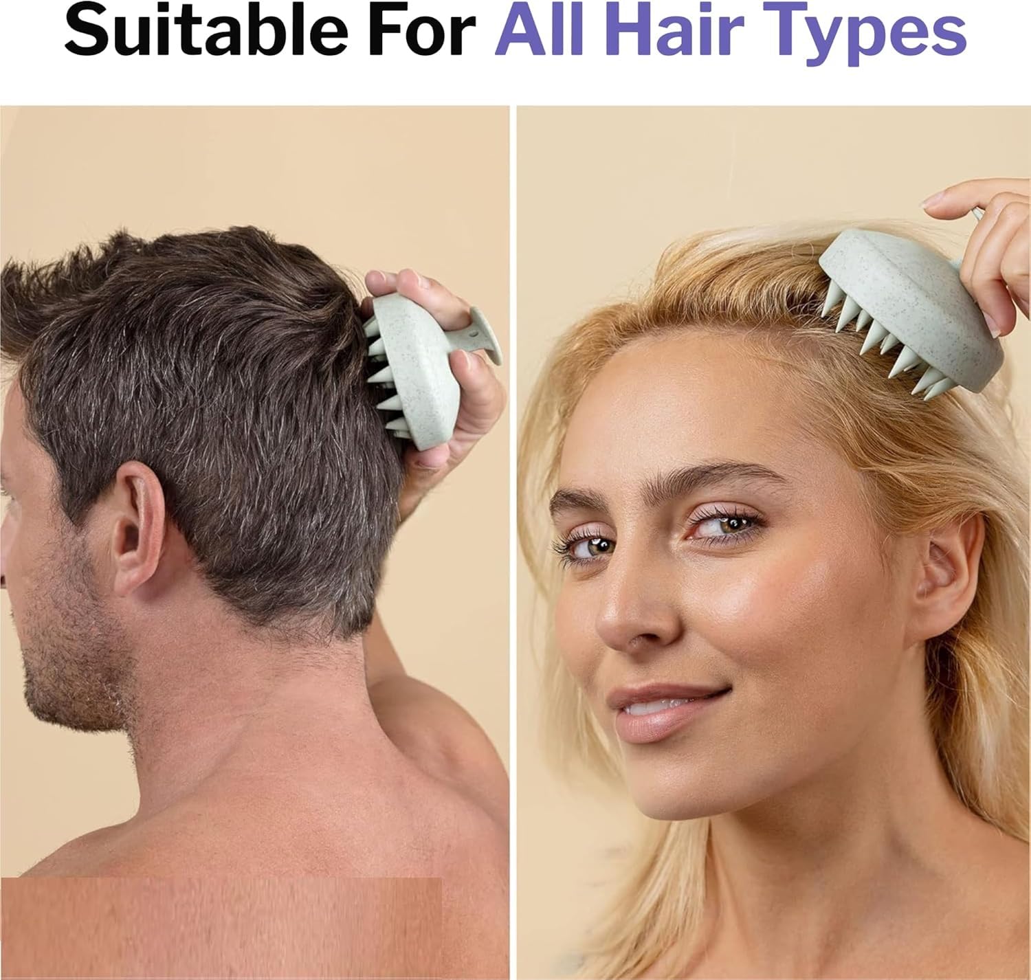 VALKYRIE Manual Scalp Massager Shampoo Brush,Eco-Friendly Wheat Straw Body With Soft Silicon Bristles,Hair Scalp Scrubber,Scalp Exfoliator|Dandruff Removal,Prevents Hair Loss For unisex|Green (Jg-35) VALKYRIE Manual Scalp Massager Shampoo Brush,Eco-Friendly Wheat Straw Body With Soft Silicon Bristles,Hair Scalp Scrubber,Scalp Exfoliator|Dandruff Removal,Prevents Hair Loss For unisex|Green (Jg-35)