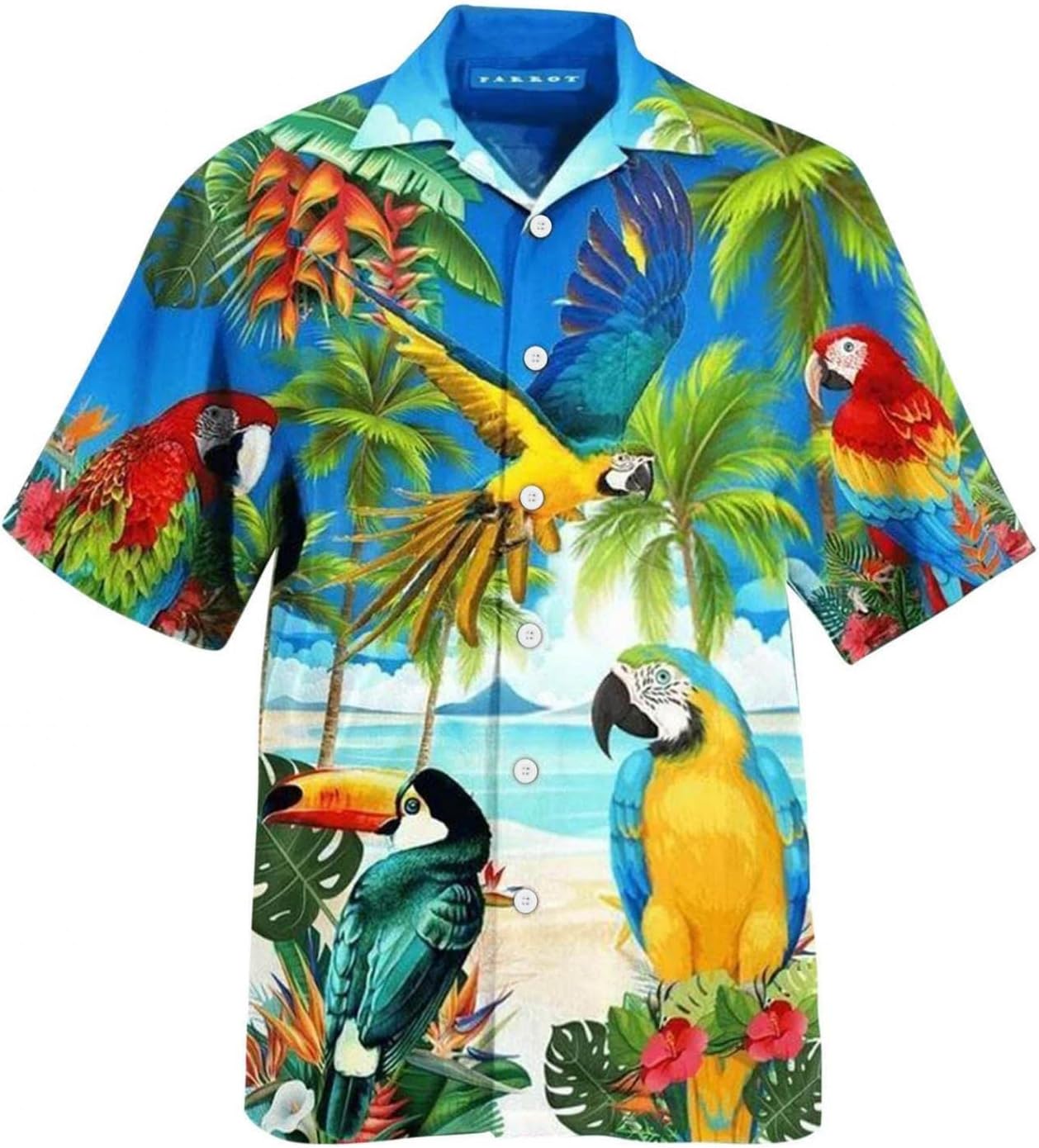 COOFANINMens Shirts Hawaiian Colorblock Short Sleeve 1/4 Button Down Henley Shirts Slim Fit Summer Spring Lightweight Breathable Tops Cotton Linen Beach Shirts Casual Blouses Sales Clearance