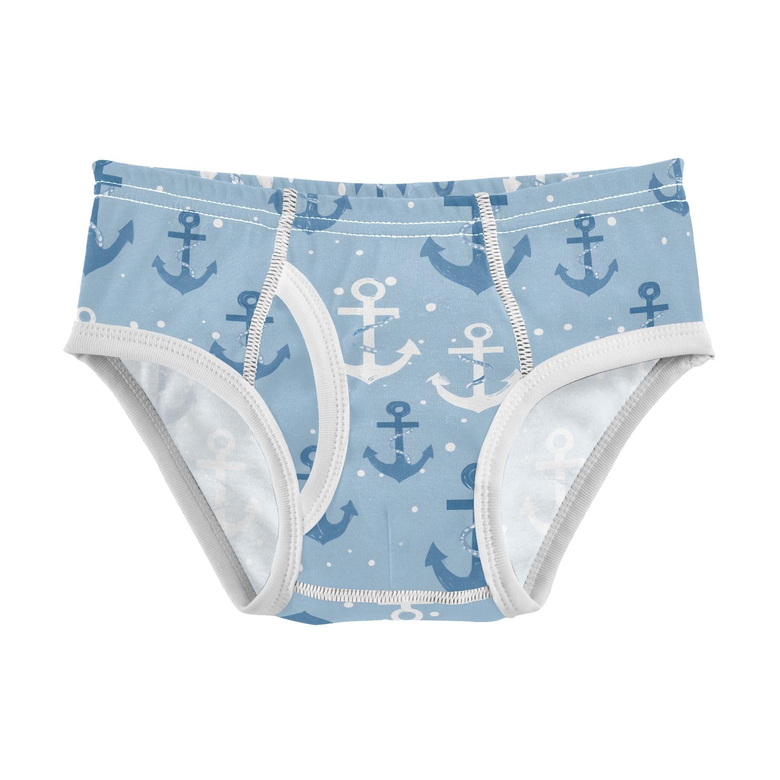 senya Baby Toddler Boys Underwear Kids Exclusive Boxer Briefs Comfort 2T Blue Anchor