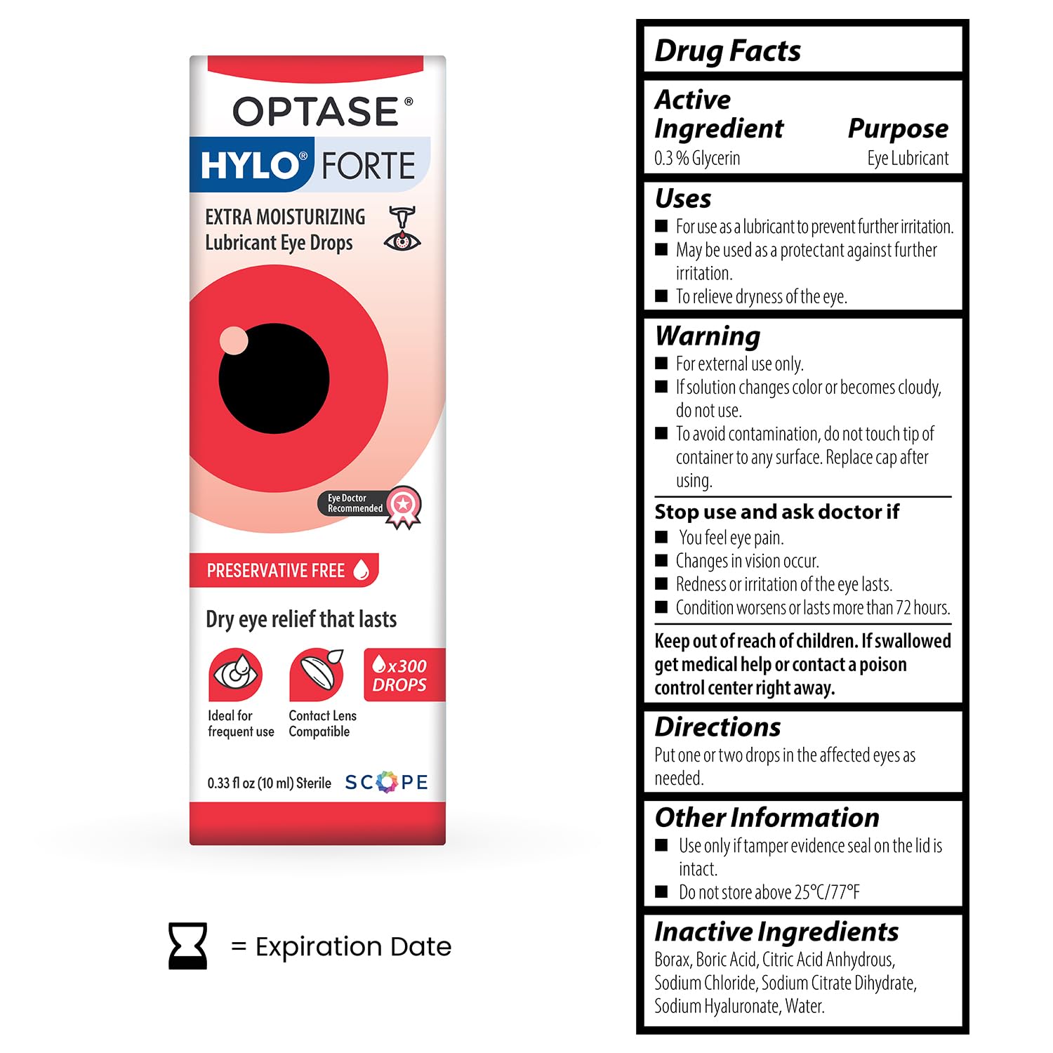 Optase® HYLO® Forte Dry Eye Drops, 0.33 fl oz — Amazon image 2