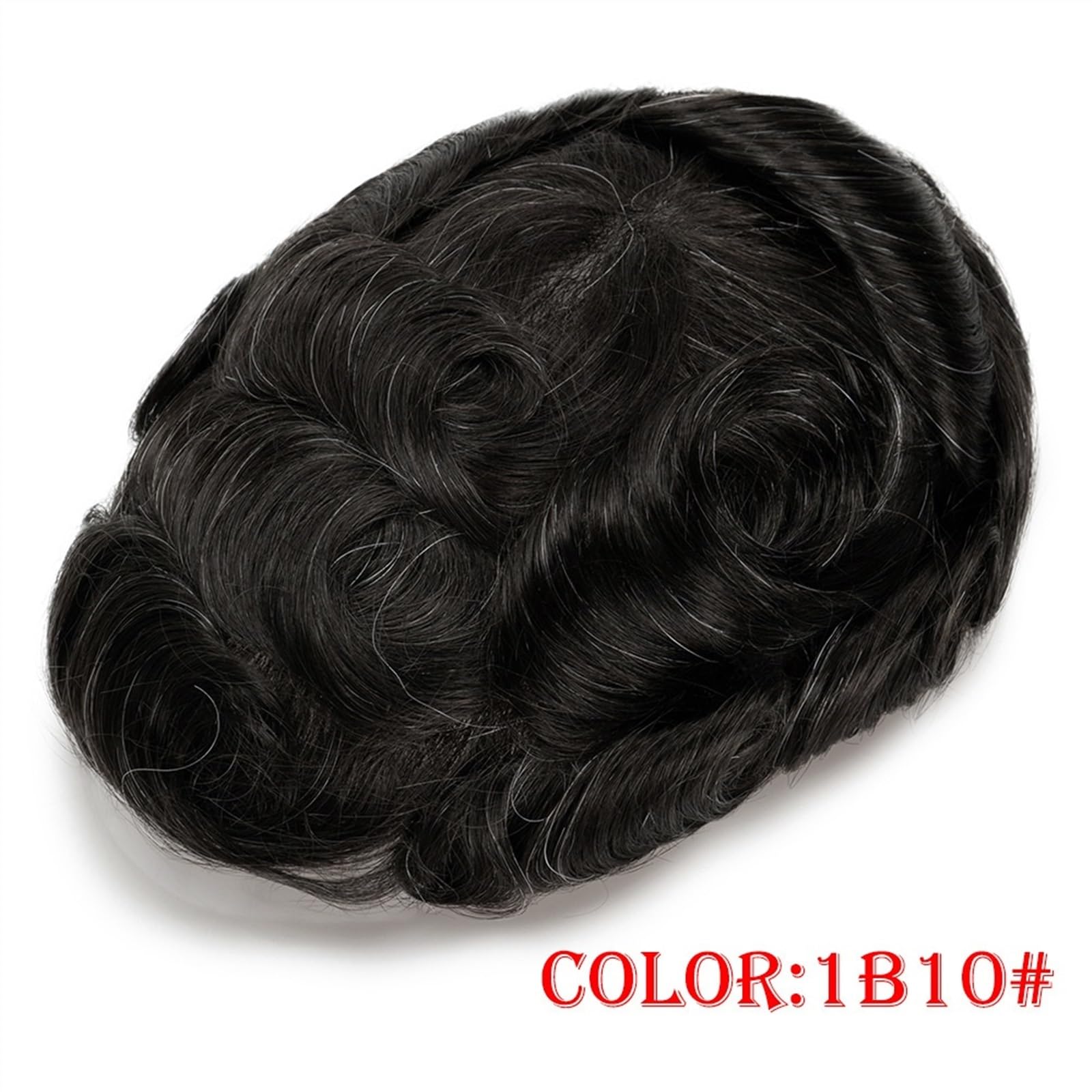 Tube dla mężczyzn peruka dla mężczyzn cienka skóra z pętlą w kształcie litery V peruka dla mężczyzn naturalne włosy Remy 0,03 mm szary ludzki włos system protezy włosów dla mężczyzn części