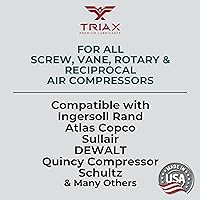 Vista 3 de TRIAX Kompressor MV 46 / SAE 20 - Aceite para compresor de aire totalmente sintético, Multi-Viscosidad, grado comercial, para rotativo, paleta