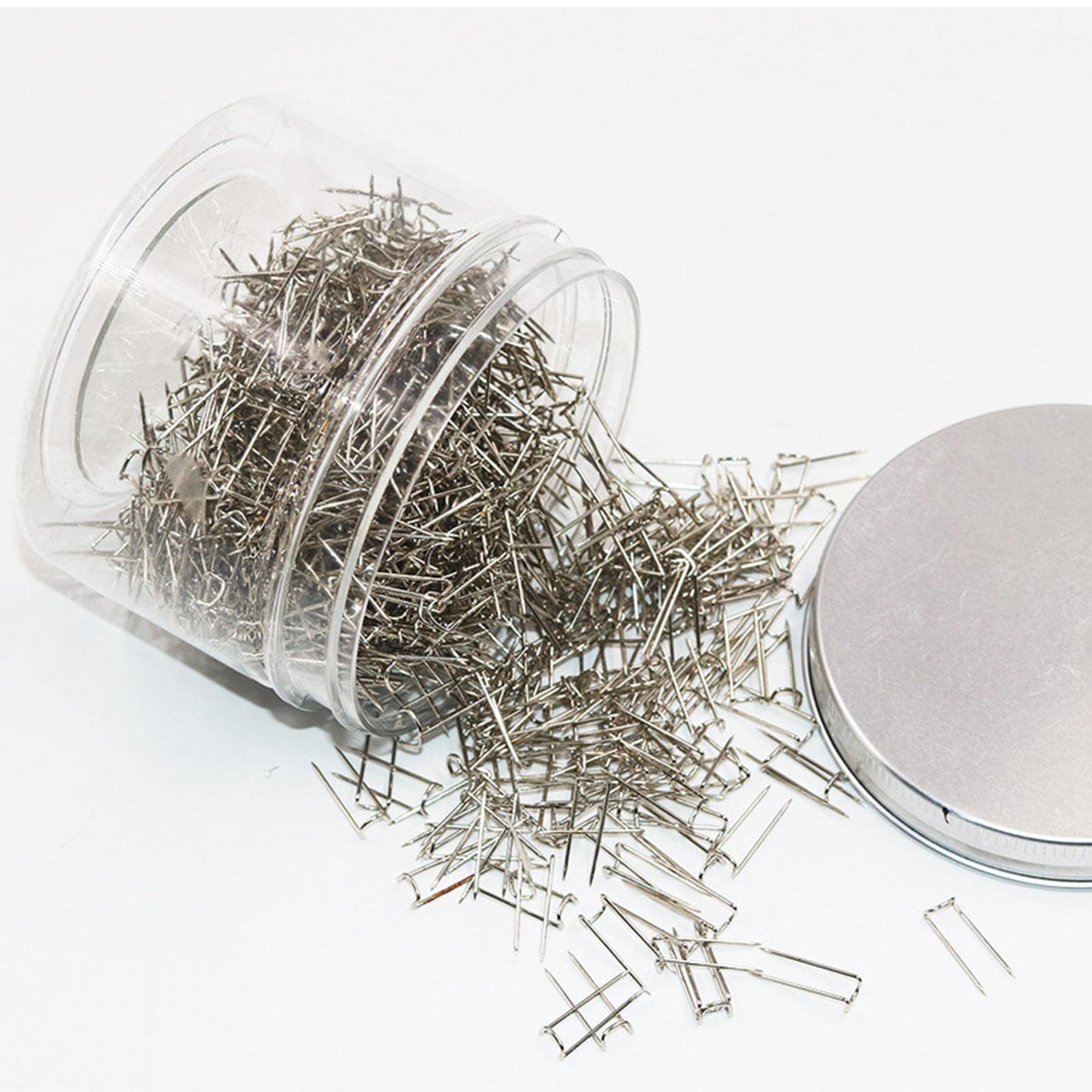 ZOOMELLA 100x Metal Fork Pins for Quilting Sewing Needlework Accessories 23x6mm 2