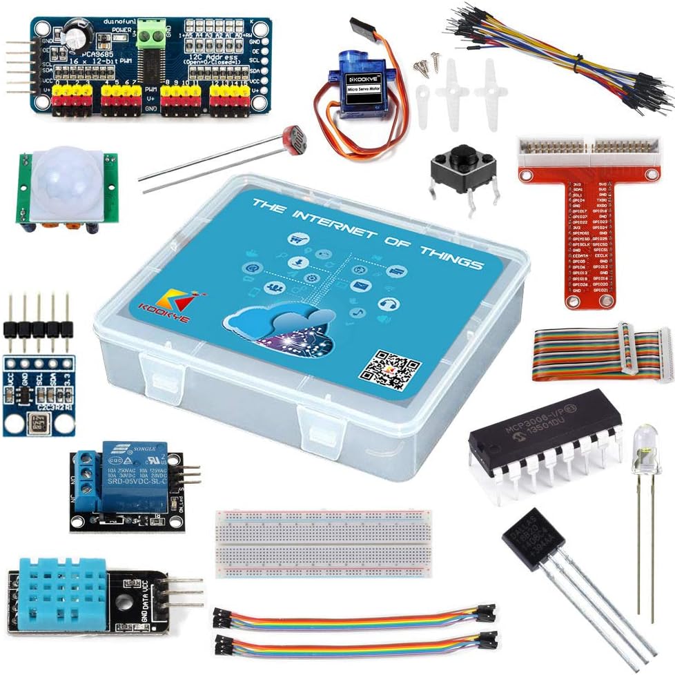 IoT Starter Kit Internet of Things for Raspberry Pi 2 / 3 B B+ (16 items)
