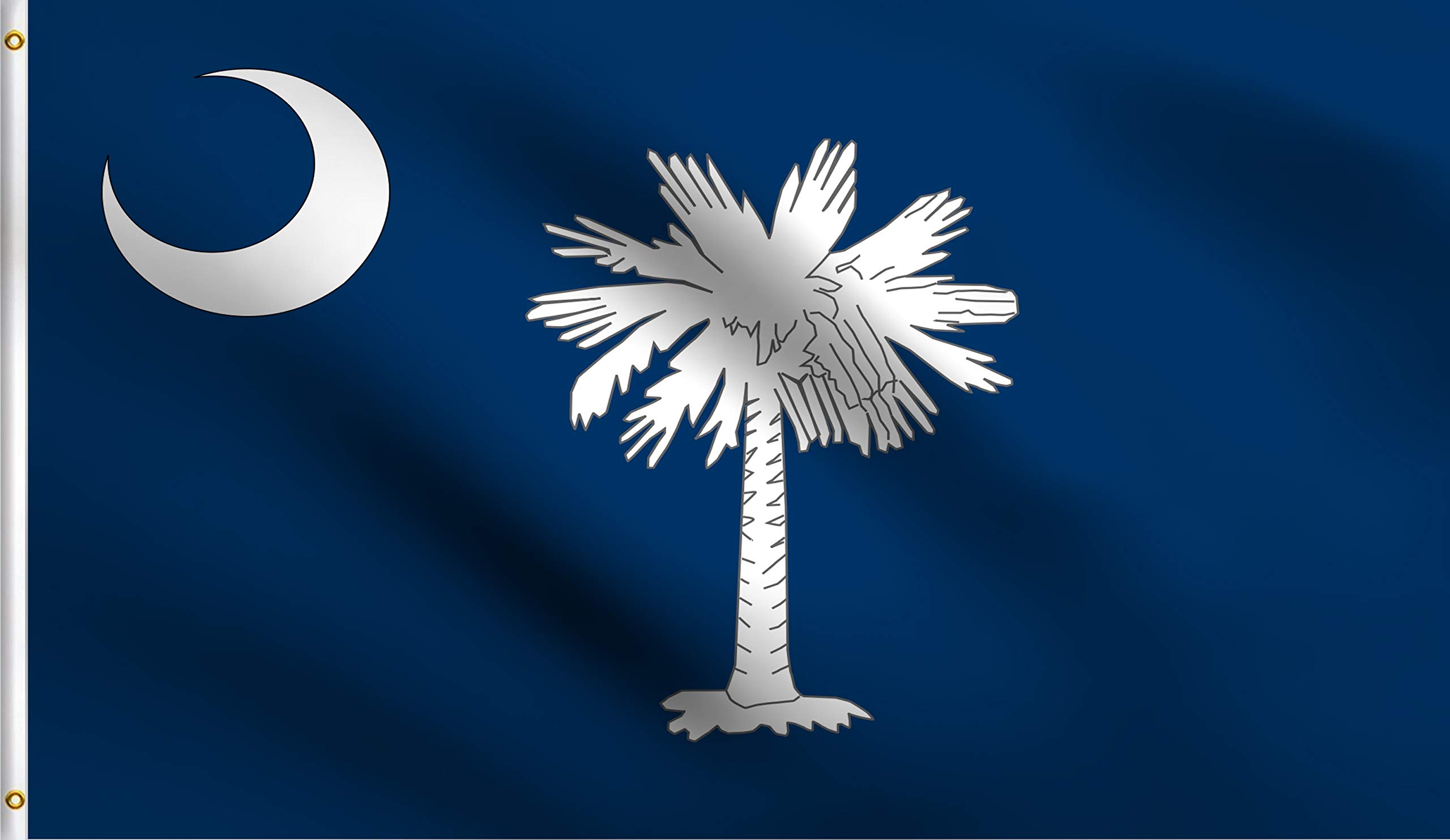 Bandiera Carolina Del Sud 3x5 Piedi – Granato E Nero – RFCO – Bandiera Diagonale Stato SC Per Tifosi E Scuole