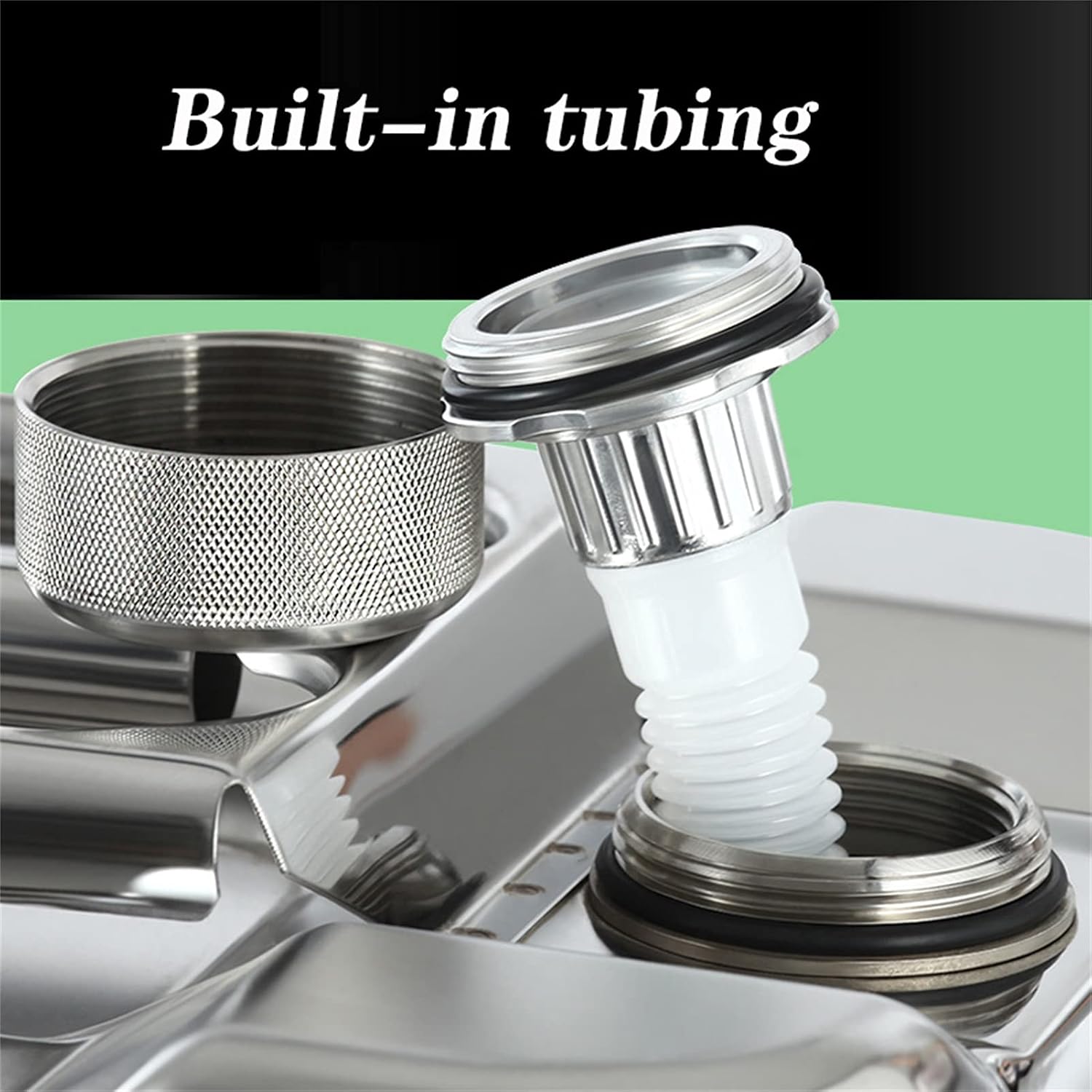 Jerrycans Gasoline Bushing Stainless Steel Horizontal Fuel Tank Portable Petrol Canister Thickened Fuels Tank Spare Fuel Tanks for Motorcycles and Cars