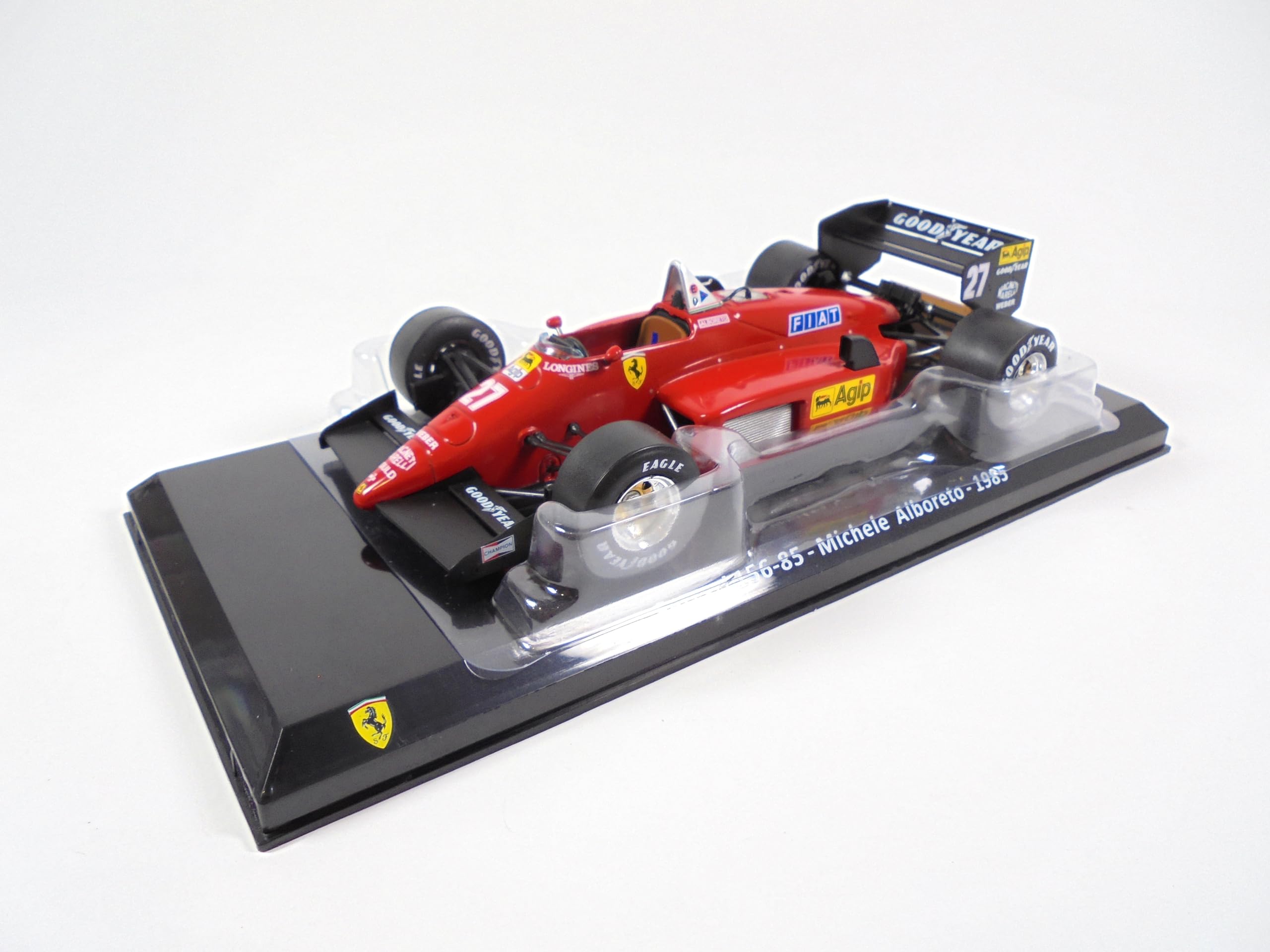 Ferrari 312 T5 BRUMM miniature 1/43 du GP Brésil 1980 pour collectionneur de F1