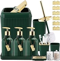 Vista 29 de Juego de baño de 32 piezas con cortina de ducha y alfombras, accesorios de baño negros, juego de cortina de ducha, juego de alfombras de baño