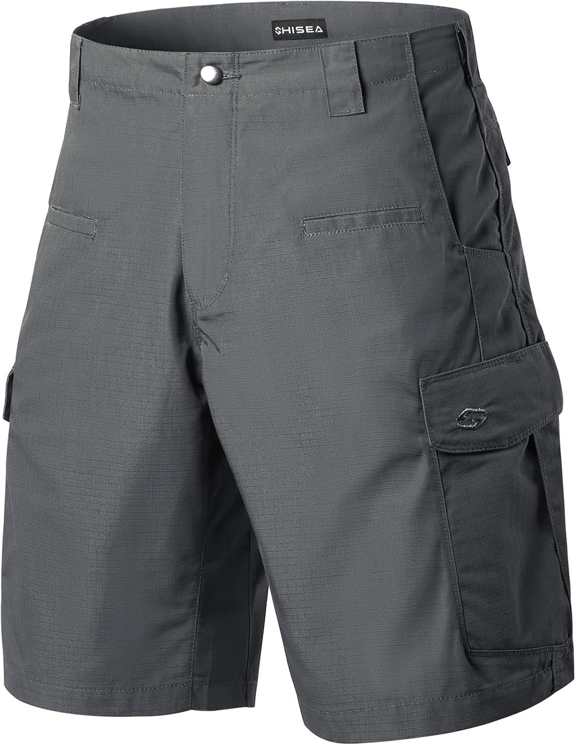 HISEA Men's Tactical Cargo Shorts Breathable Water Resistant Work Hiking Shorts with 8 Pockets : Clothing, Shoes & Jewelry
