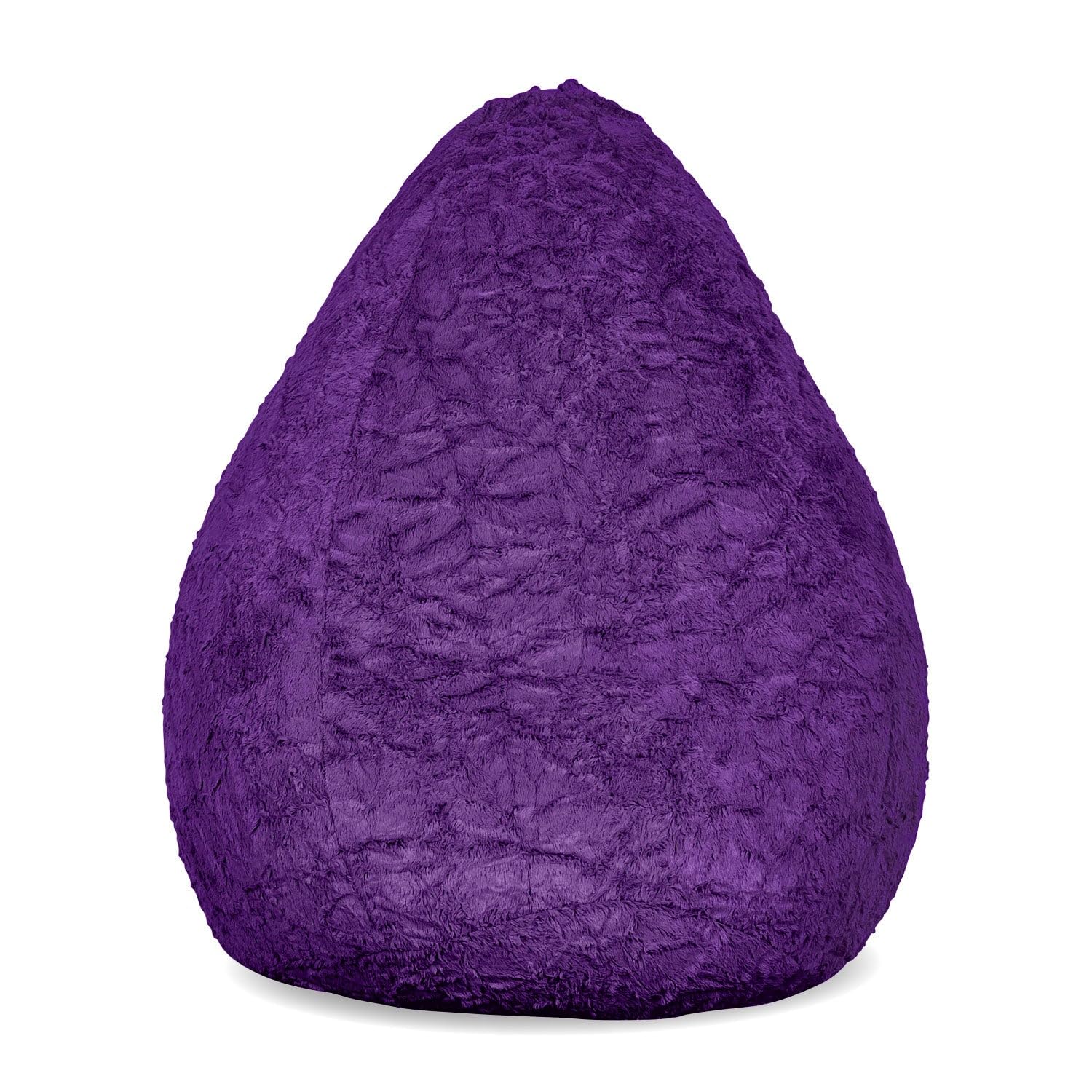 Lumaland - Puf de diseño de lujo, 120 litros, Morado