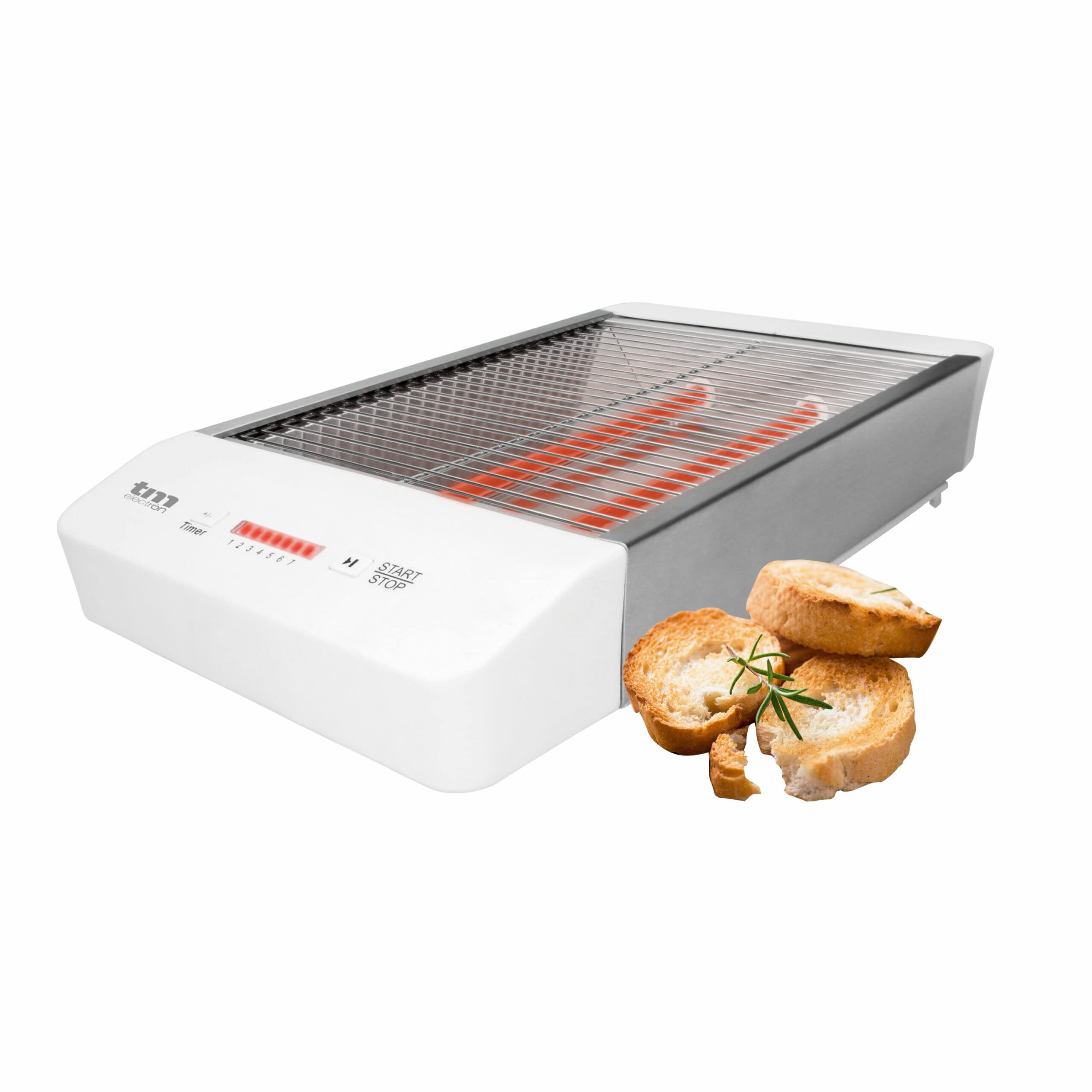 TOSTADOR HORIZONTAL TM ELECTRON BLANCO