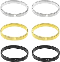yuntop Stretchy Shirt Sleeve Holders Metal Anti-Slip Armbands Sleeve Garters for Band Stretch Garters