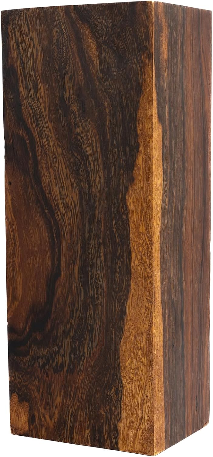 IECAP LLC Hardwood Ironwood Blanks, Exotic Wood – Woodchucks Wood – Hardwood Lumber – Natural Wood for DIY Crafts – Ironwood Lumber Turning Blanks – Size 10 x 4 x 3 inches – Pack of 1