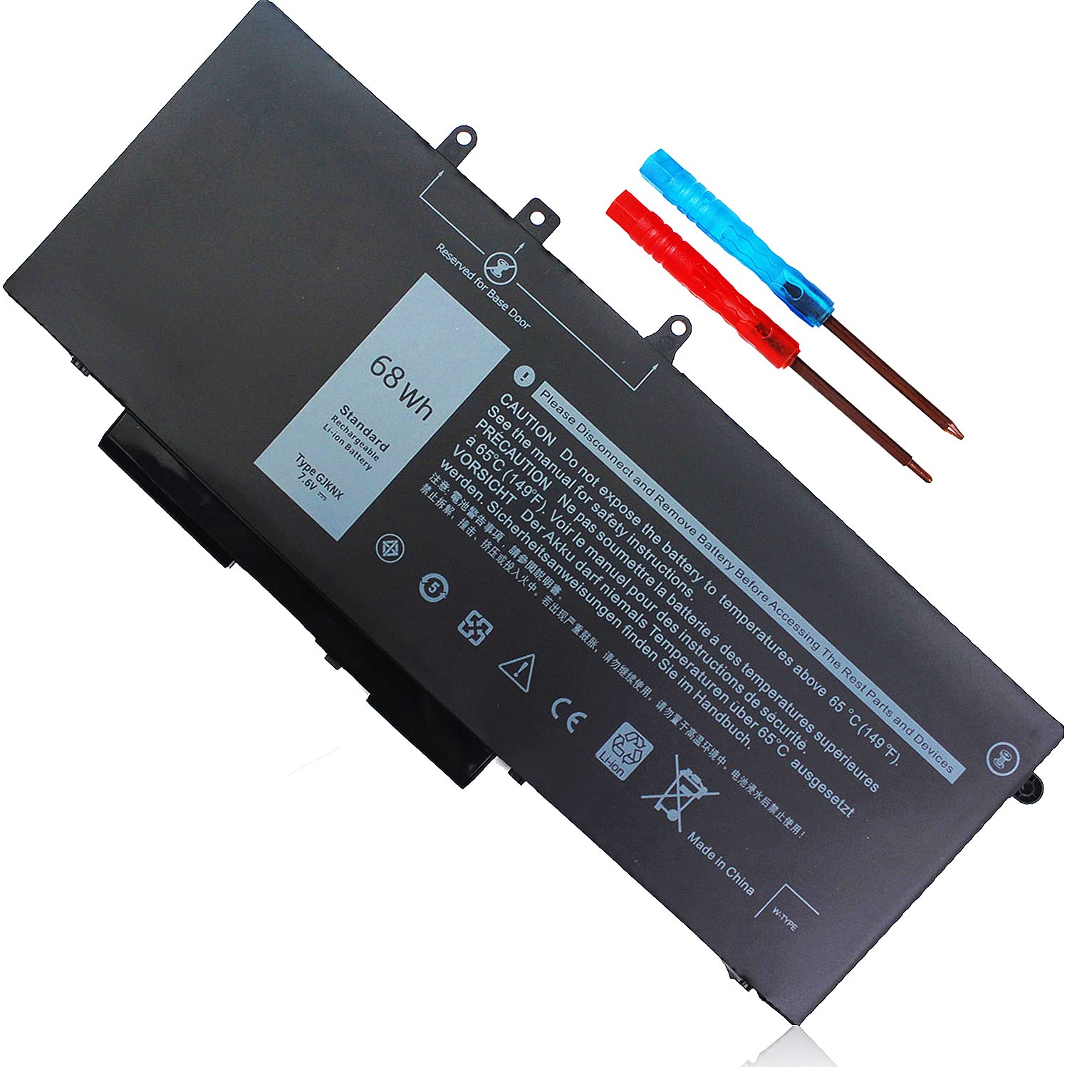 Wymisnit  Battery for Dell Latitude 
