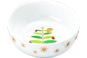 Rachael Ray Dinnerware Holiday Hoot 10 Inch Serving Bowl