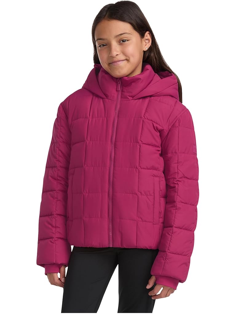 Purple Abercrombie & Fitch Midweight Puffer Jacket (Big Kid)