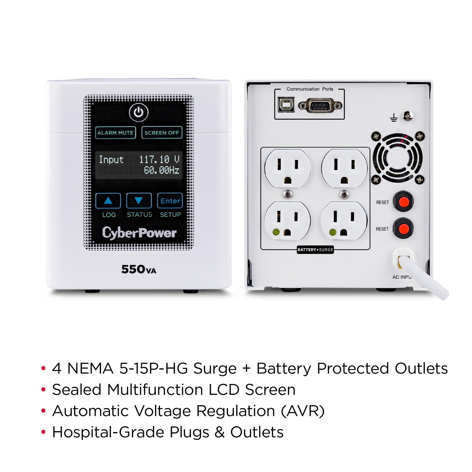 Amazon | CyberPower Medical 550VA | CyberPower | 無停電電源装置 通販