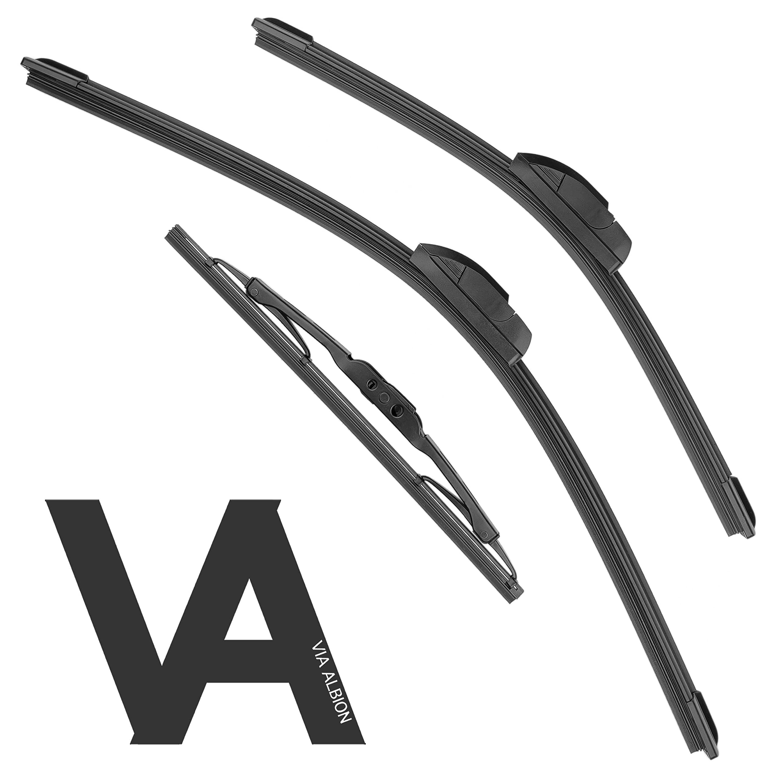 Wiper blades for: FORD FIESTA [Mk6] – 2002-2008 – Front & Rear replacement blades