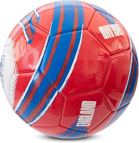 Miniatura 3 de Hy-Pro Pelota de fútbol ciclón con licencia oficial, talla 5, entrenamiento, partido, mercancía, coleccionable para niños y adultos