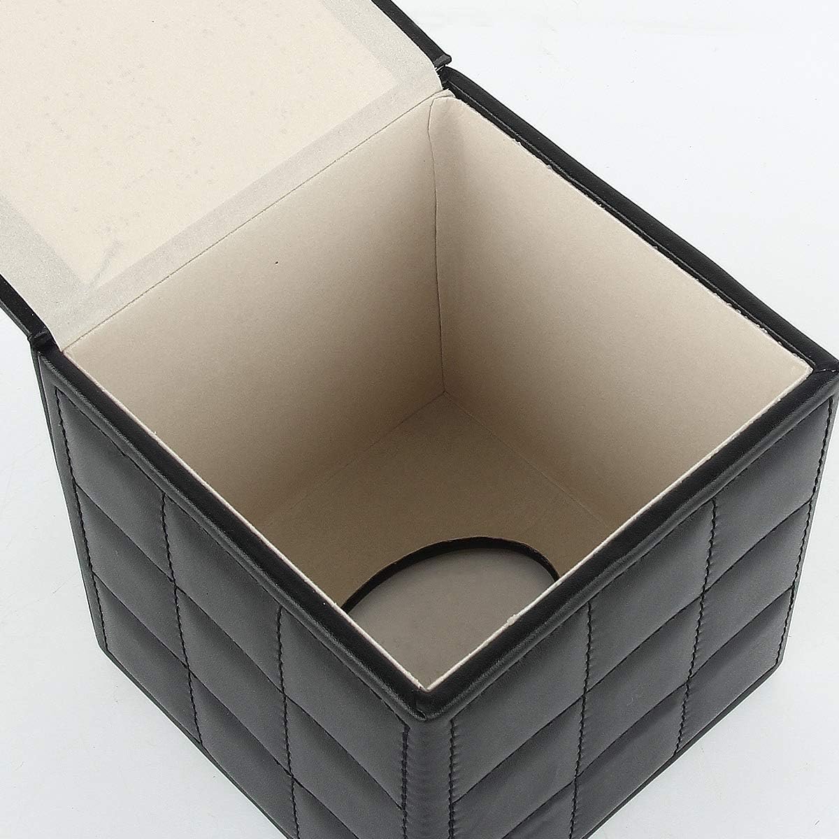 Discoball Tissue Box Cover PU Leather Cube Tissue Holder - Image 5