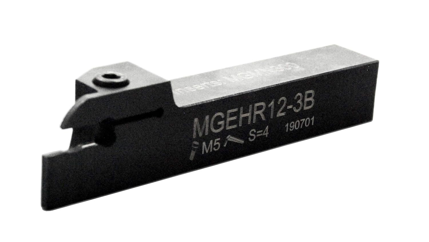 Accusize Industrial Tools 3/4'' Cut-Off Holder, Parting Tool, Mgehr12-3B of 2387-2006