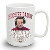 Indiana Football National Champs Mug, 2026 Champs Coffee Cup, Hoosier Daddy 2026 Coffee Mug, College Title Victory Cup