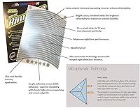 Vista 3 de customTAYLOR33 (Todas las Vehículos Cintas de Seguridad Reflectantes de Alta Intensidad para Llantas, Blancas/Plateadas/Cromadas