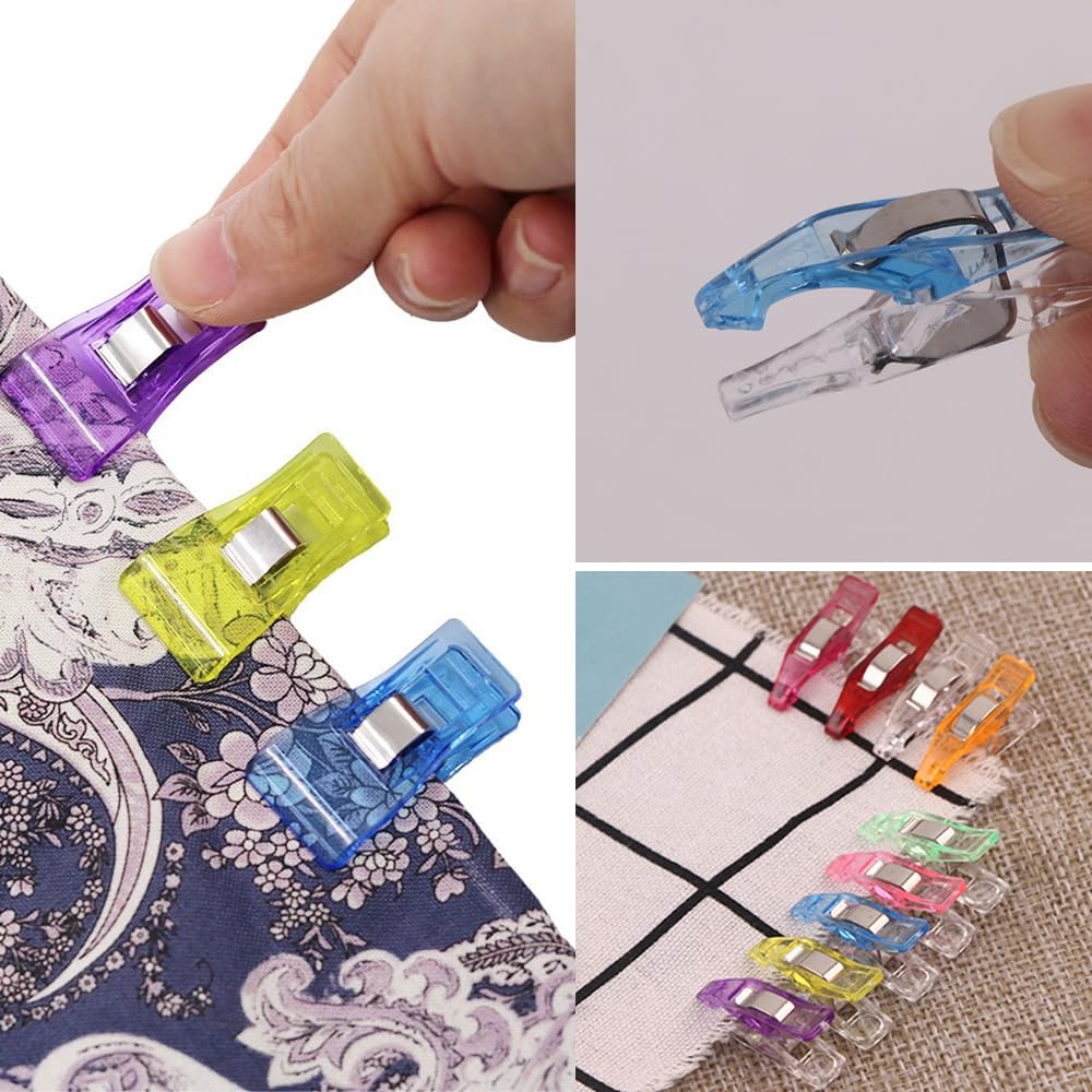 Clip Da Cucito Multiuso - 49 Pezzi Multicolore, Per Cucito, Uncinetto E Crafting - Foto 6
