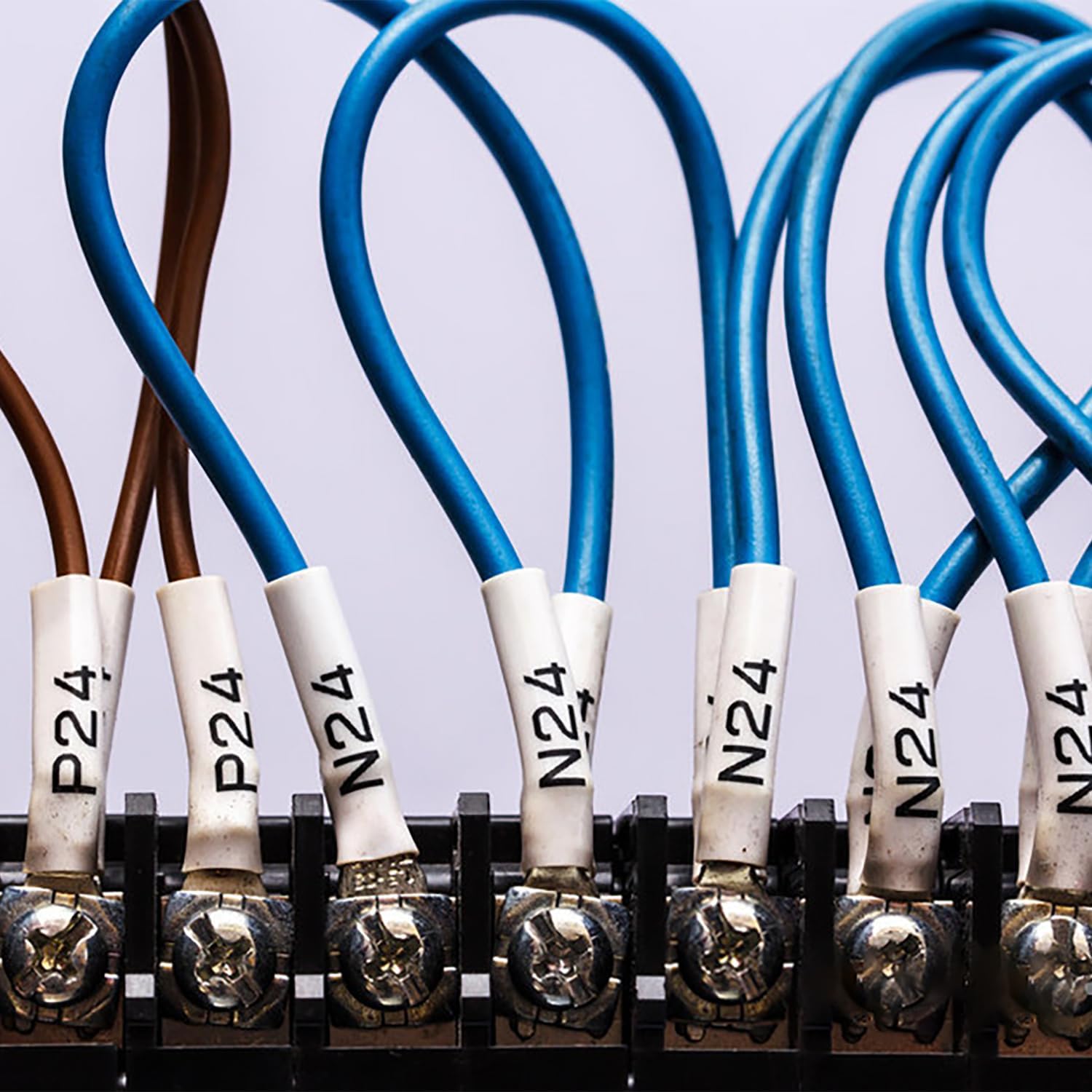 Label KINGDOM HSe-221 Heat Shrink Label Compatible with Brother P Touch Heat Shrink Tubing Label HSe221 8.8mm TZe Shrink Black on White for Wire Cable for Brother PT-P710BT E300 E500 P900, 3-Pack - Image 7