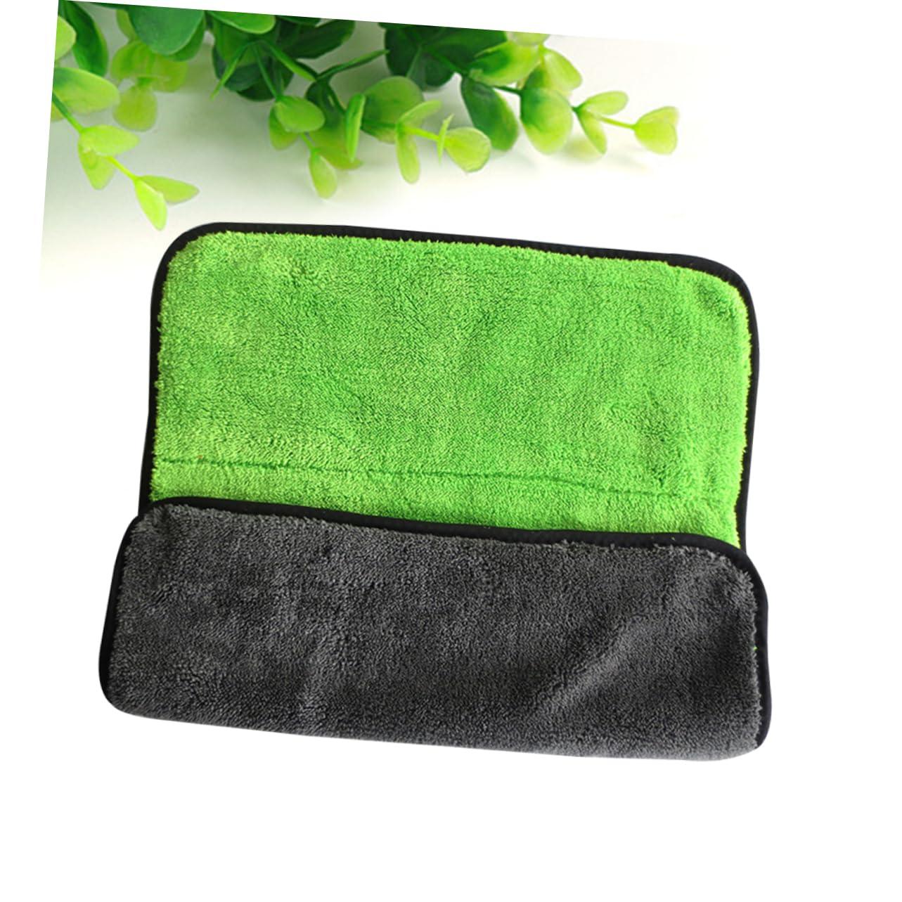 iplusmile 3pezzi Asciugamani Microfibra Per Auto Asciugatura Rapida e Assorbente Panni Per Pulizia Sicuri Su Superfici Delicate Per Auto Casa Colore Verde