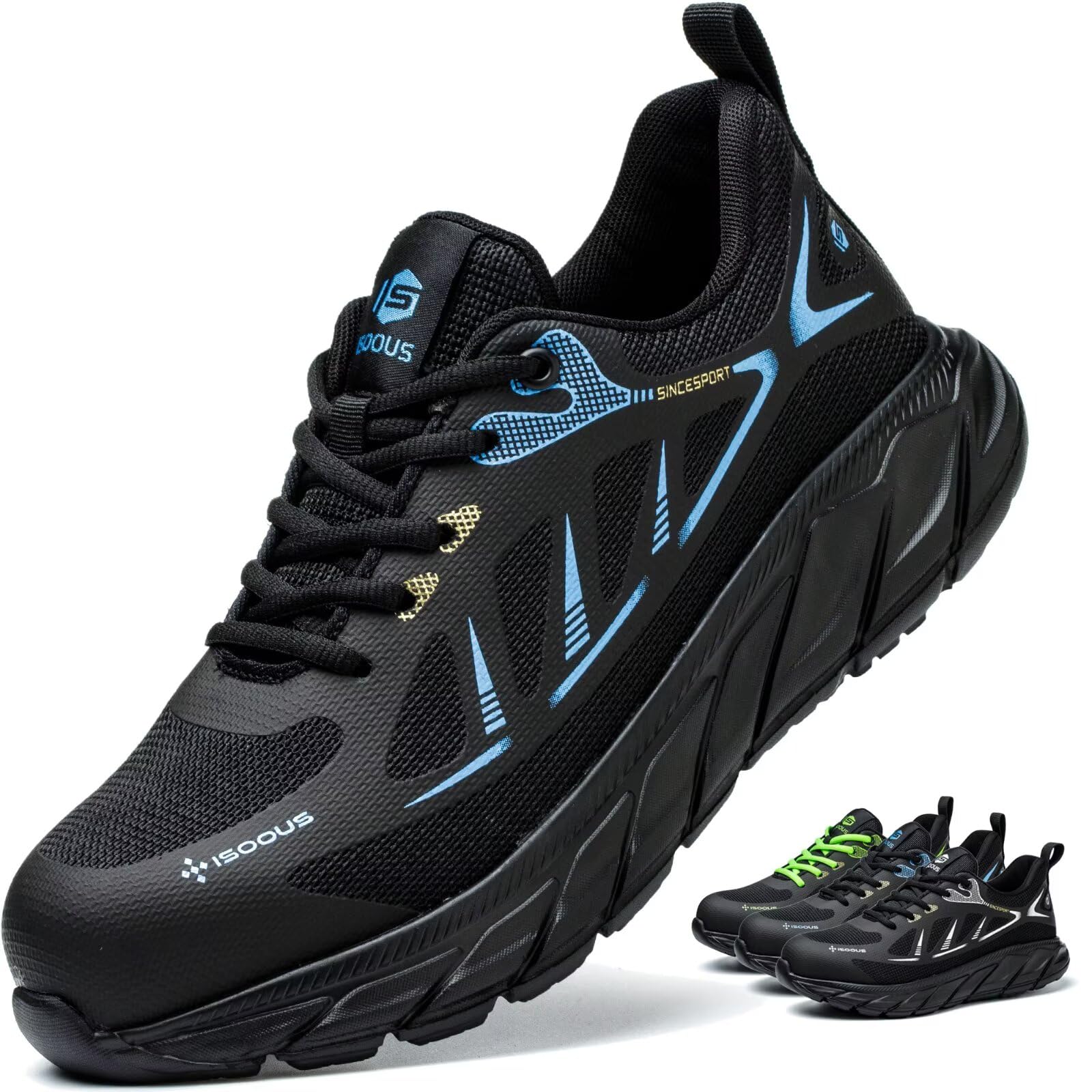 Scarpe Antinfortunistiche Uomo Leggere Scarpe da Lavoro Donna Comodo con Punta in Acciaio Antiscivolo Scarpe Sicurezza