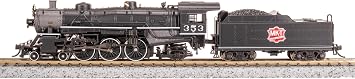 Broadway Limited 8008 Light Pacific 4-6-2, MKT 356, Paragon4 Sound/DC/DCC, N Scale