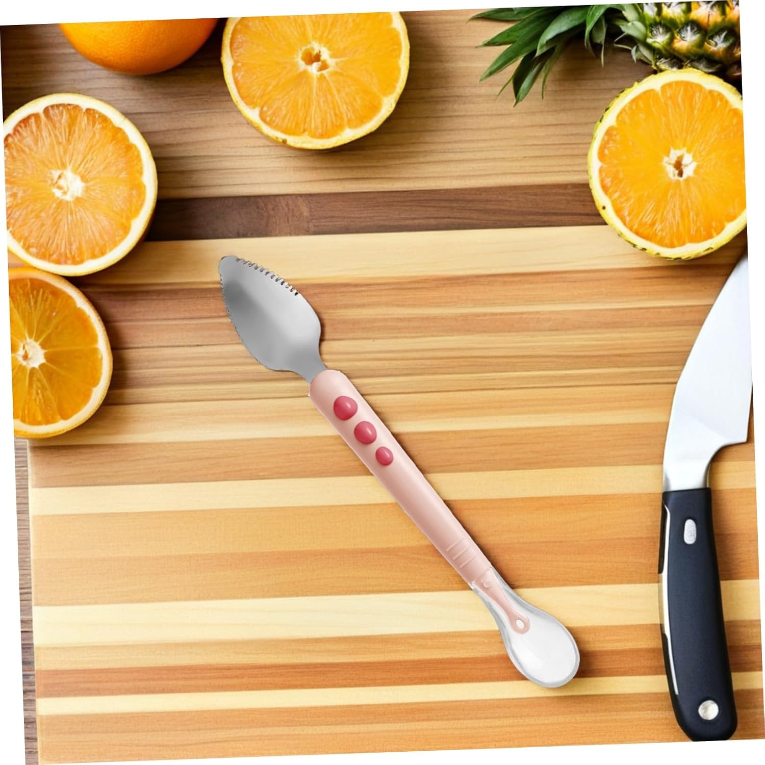 Healifty Double Head Silicone Spoon for Feeding and Puree Scraping Soft Safe Feeder with Compact Storage Box Feeding Supplies for Weaning and Fruit Puree Preparation
