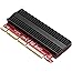 M.2 to PCIe NVMe SSD Adapter Card, M.2 NVME SSD to PCI Express Expansion Card with Heat Sink for M Key NVMe SSD 2280/2260/224