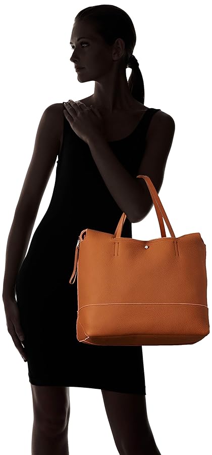 ECCO Jilin Tandem Shopper, Amber/Apricot
