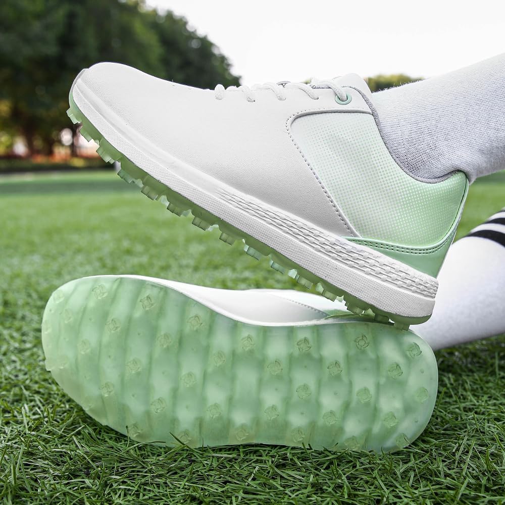 THESTRON Women's Golf Shoes Ladies Golf Sports Sneakers Spikes Women Golf Wears Spikeless Girls Golf Walking Sneakers - Image 6
