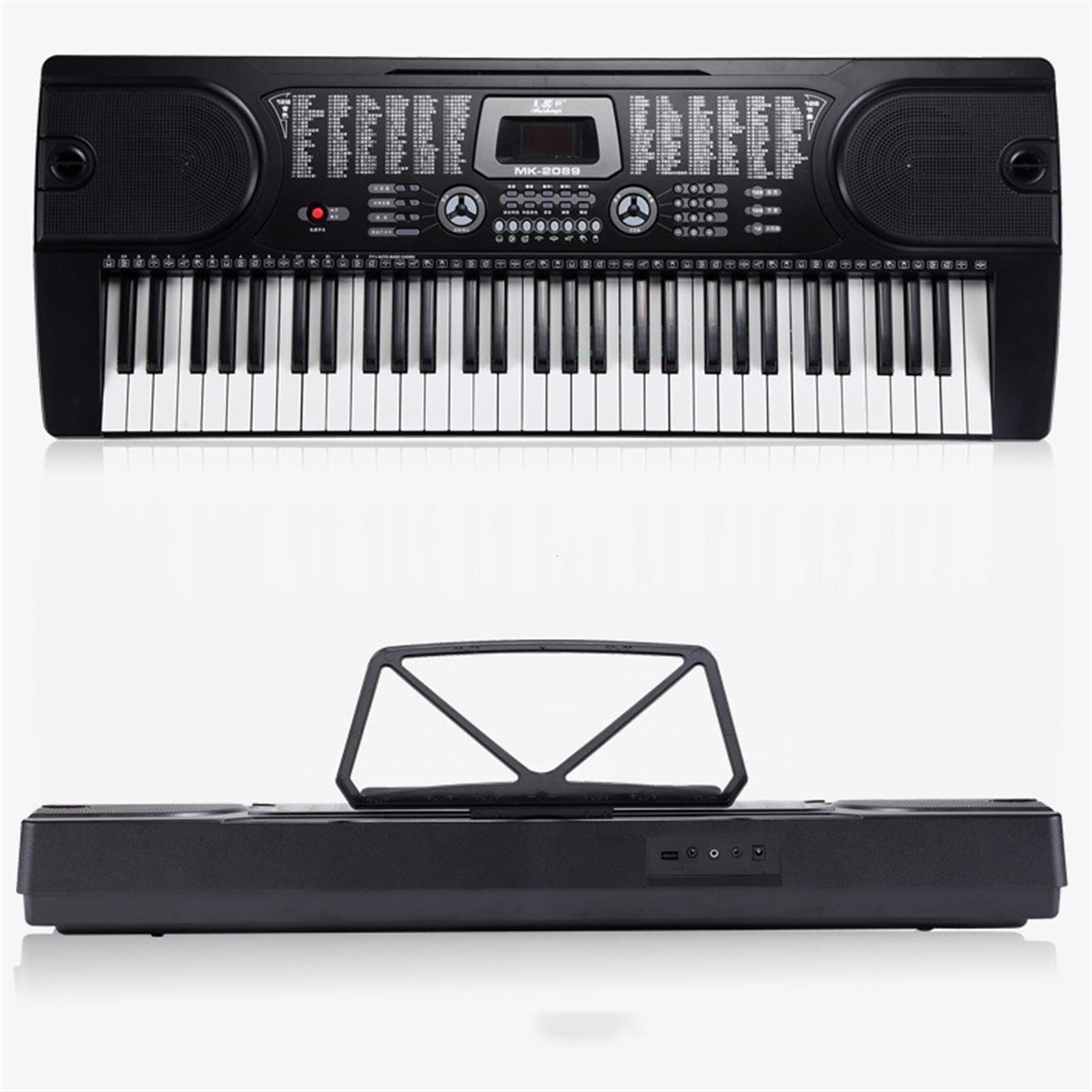 Teclado Piano Órgano Electrónico 61 Tecla Multifuncional Instrumento De Teclado De Órganos Electrónicos para Adultos