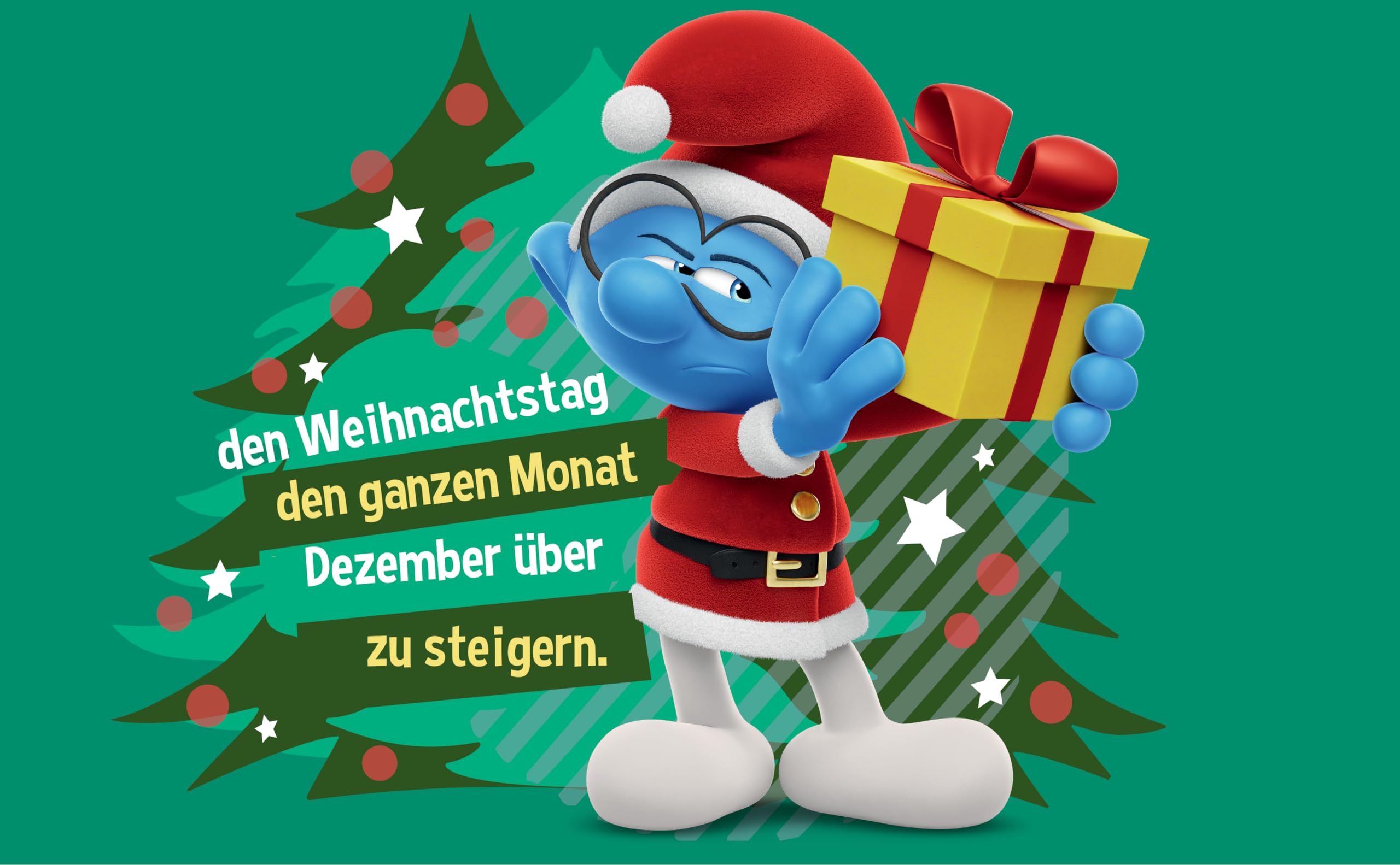 Calendario dell'Avvento 2025 Il calendario dell'Avvento originale SCHLÜMPFE. Giocattolo da collezione a cartoni animati per ragazzi e ragazze, 12 figure + 12 regali SMURFY! Dai 3 anni in su. 24 pezzi