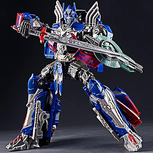 Miniatura 5 de Deformation Robot Toy, Deformed Car Robot Toys, Action Figure Deformation Car Model, Alloy Deformation Portable Robot Toys Girls Boys (Combat