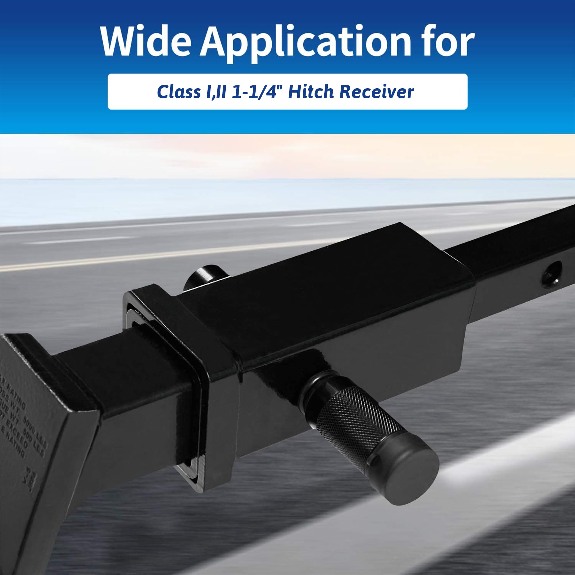 AC-DK 2 Pack Trailer Hitch Locks, 1/2