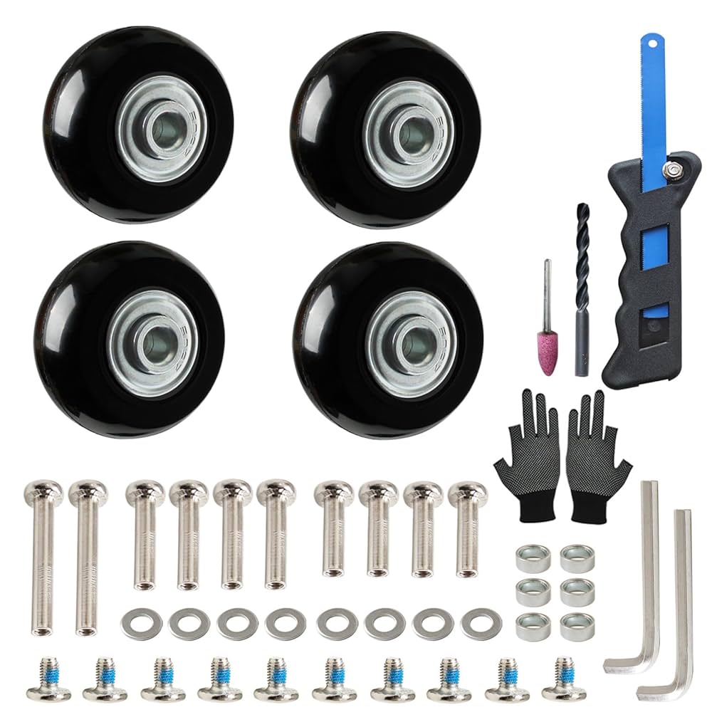 Amazon.co.jp: 4個セット あいふケース キャスター 交換 スーツ