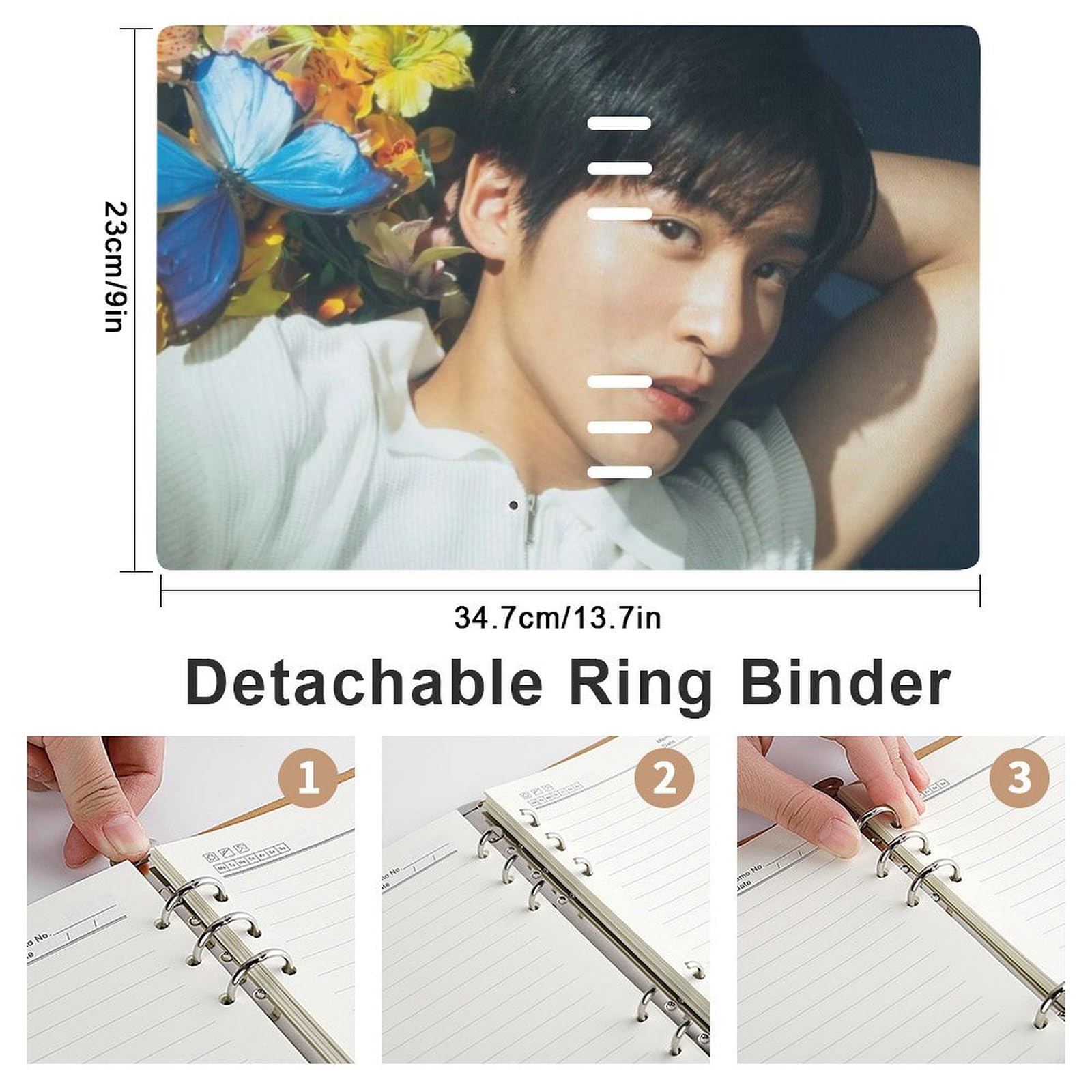 目黒蓮 6点セット Amazon.co.jp: スノーマン 目黒蓮 ノート 日記帳 A5 6穴 ノート