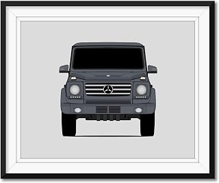 Mercedes-Benz G-Class (2009-2013) Inspired Poster Print Wall Art Decor Handmade G Wagen (Unframed)