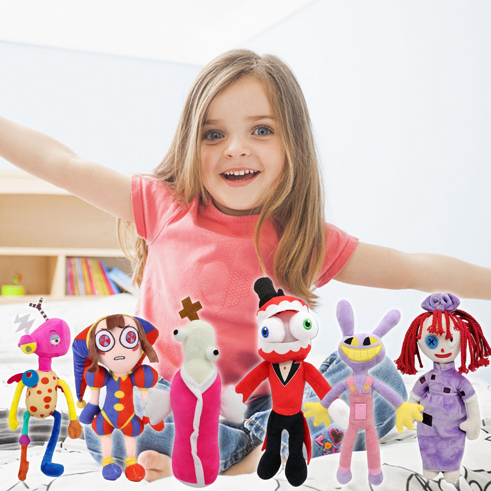 Amazon.co.jp: FPIAHPS デジタルサーカスぬいぐるみ ポムニ