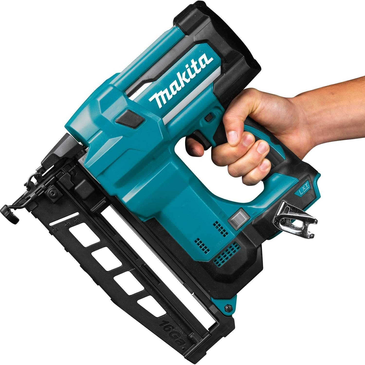 Makita XNB02Z-R 18V LXT Lithium-Ion Cordless 2-1/2 in. Straight Finish Nailer, 16 Ga. (Tool Only) (Renewed) - Image 4