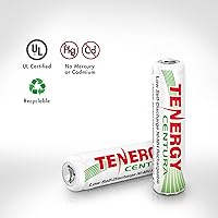 Vista 6 de Tenergy Centura AA & aaa baja autodescarga LSD NiMH rechargeable batteries, 10406, 4 piezas, 1