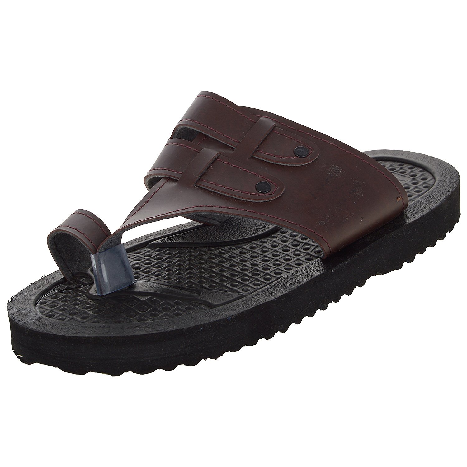 lakhani Men's Cherry Synthetic Leather Athletic & Outdoor Sandals (8 UK)-picture-19