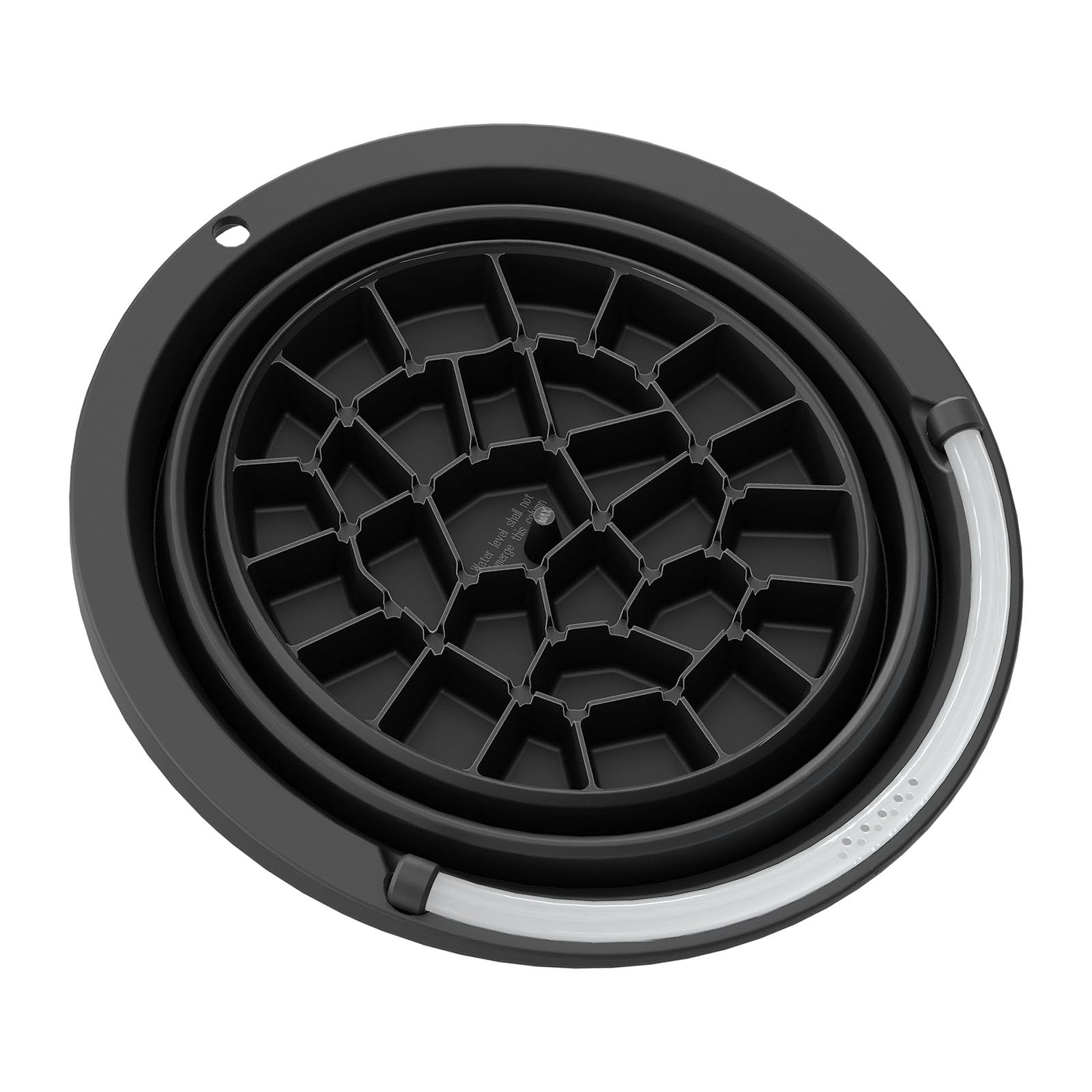 NRVTRE Space Saving Foldable Face Basin for Cold Application and Washing Simple Silicone Build Travel Easy Ice Basin