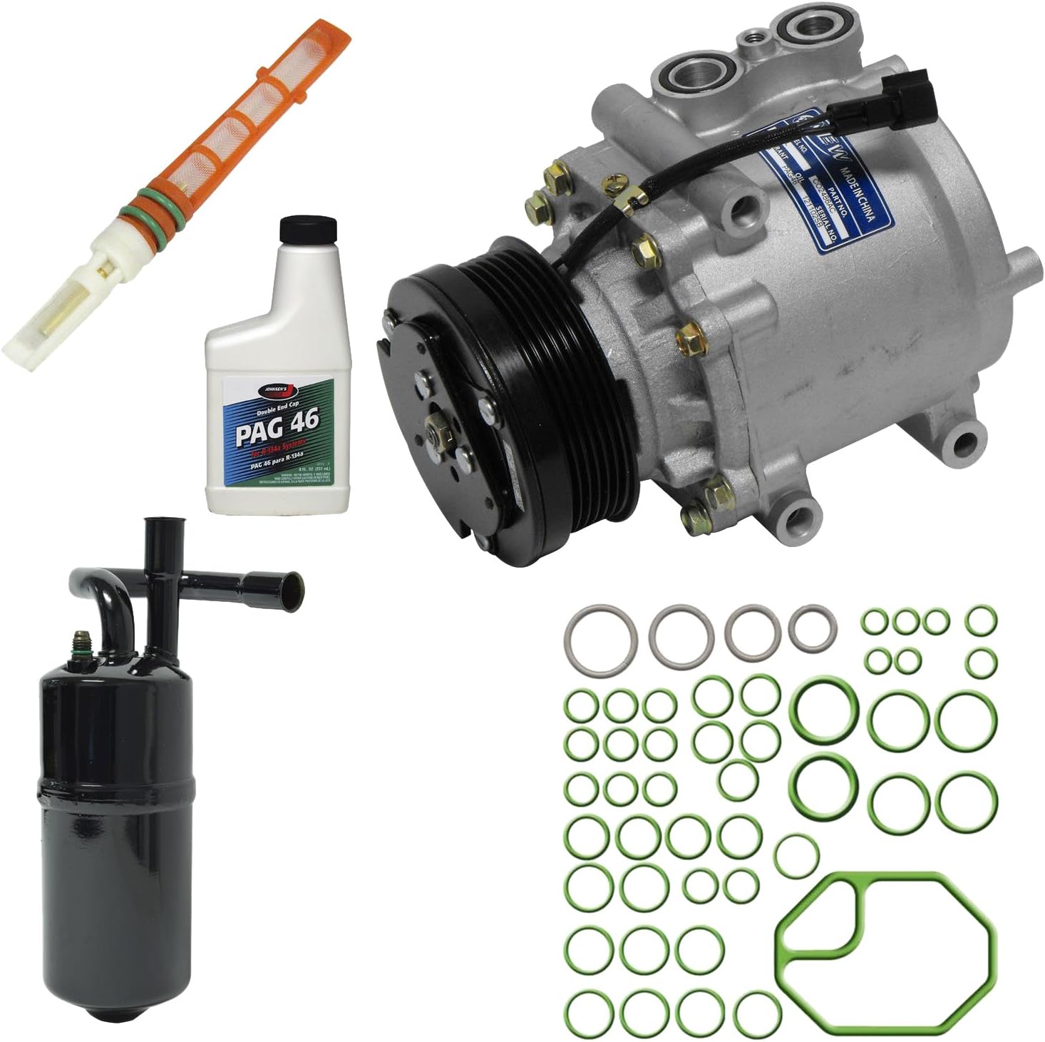 Universal Air Conditioner KT 3972 A/C Compressor and Component Kit