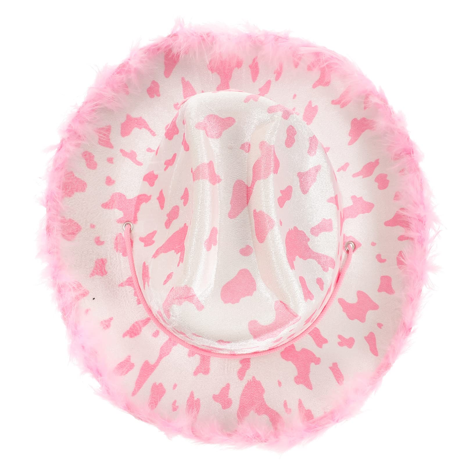 HEMOTON 2 Pz Cappello Da Cowboy Cappelli Piatti Da Uomo Berretto Da Uomo Cappello Western Da Donna Cappello Da Festa Di Natale Vestiti Per Bambini Mancare Abbigliamento Stoffa Cosplay
